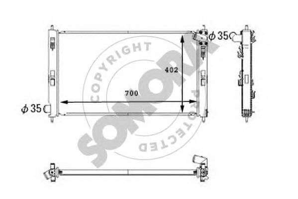 Radiator, racire motor