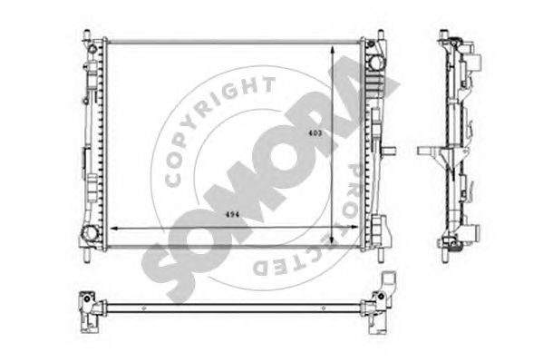 Radiator, racire motor