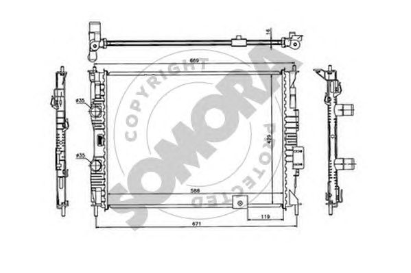 Radiator, racire motor