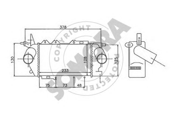 Intercooler, compresor