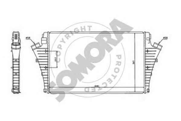 Intercooler, compresor