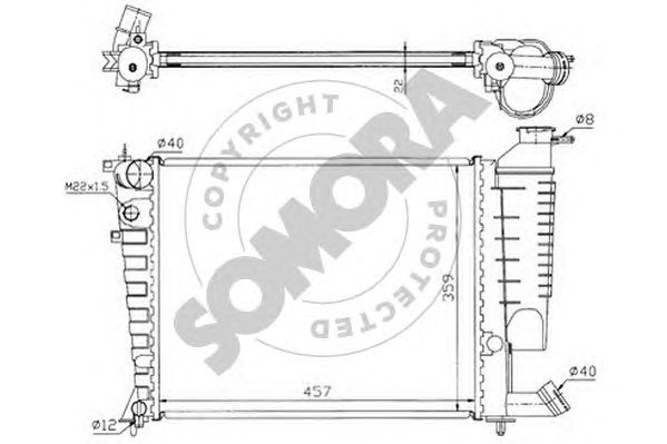 Radiator, racire motor