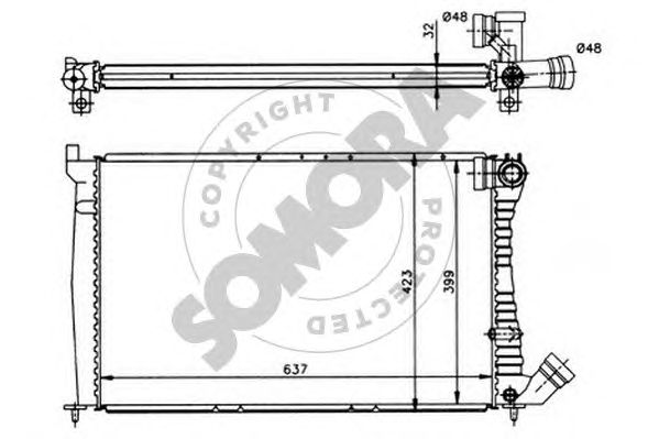 Radiator, racire motor