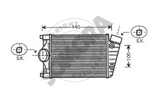 Intercooler, compresor