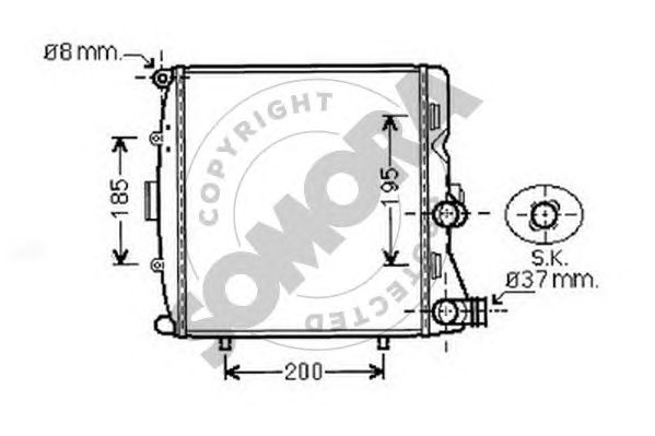 Radiator, racire motor