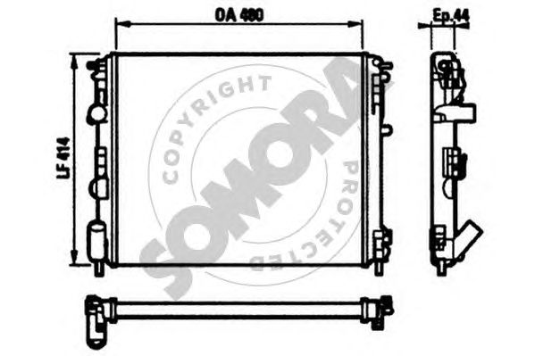 Radiator, racire motor