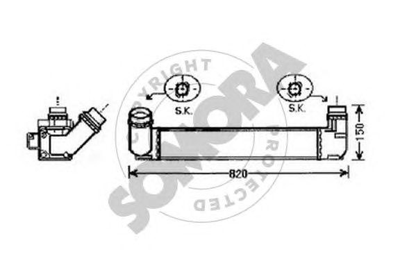 Intercooler, compresor