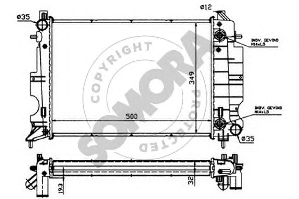 Radiator, racire motor