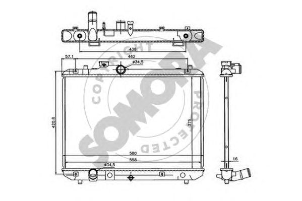 Radiator, racire motor