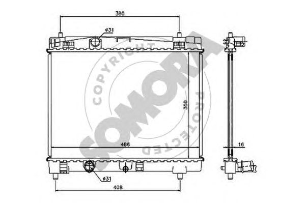 Radiator, racire motor