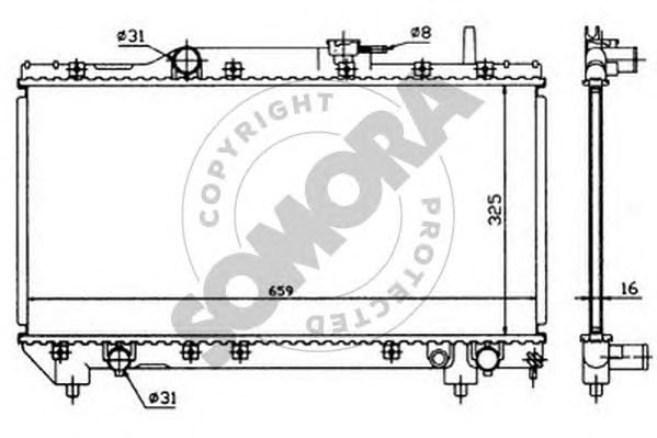 Radiator, racire motor