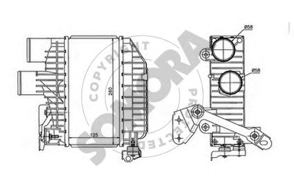 Intercooler, compresor