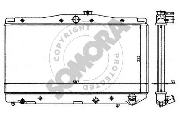 Radiator, racire motor