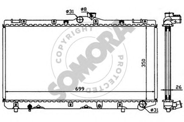 Radiator, racire motor