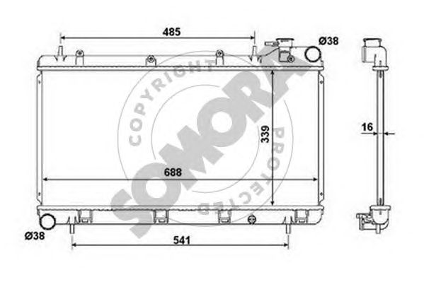 Radiator, racire motor