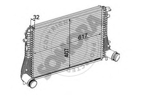 Intercooler, compresor