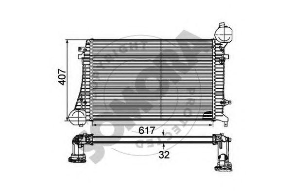 Intercooler, compresor