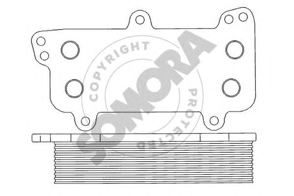 Radiator ulei, ulei motor