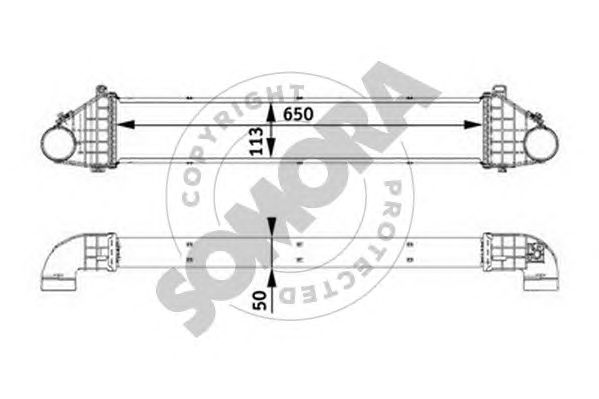 Intercooler, compresor