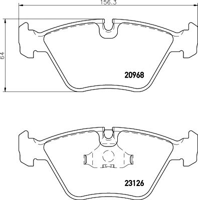 set placute frana,frana disc MITSUBISHI CARISMA/GALANT/SPACE STAR 92-06 256x24