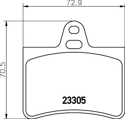 set placute frana,frana disc CITROEN C5 1,8-3,0 01- BEZ CZU