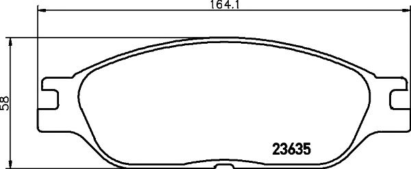 set placute frana,frana disc FORD WINDSTAR 3.0/3.8 99-03