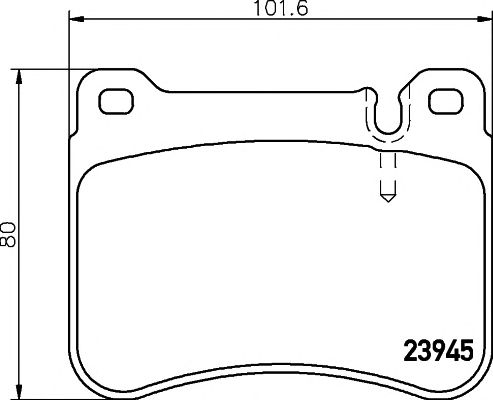 set placute frana,frana disc MERCEDES-BENZ W203/S203 00- 180-350