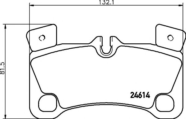 set placute frana,frana disc VW TOUAREG 02-/Q7/CAYENNE