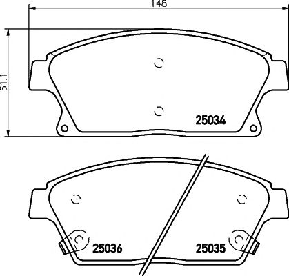 set placute frana,frana disc OPEL ASTRA J 09-/ZAFIRA C 11- 300MM