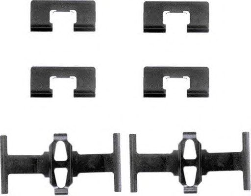 Set accesorii, placute frana HONDA CIVIC 87-, JAZZ 08-