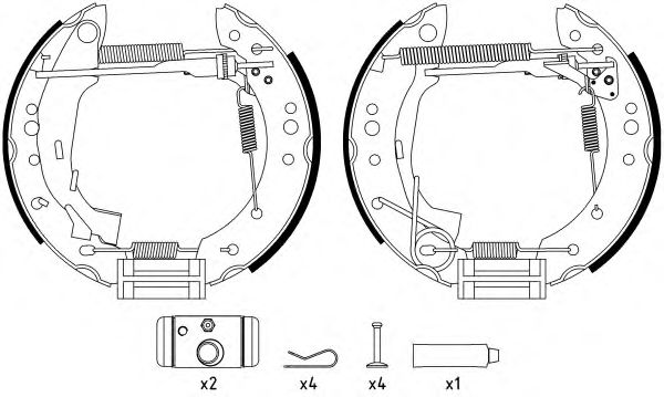 Set saboti frana