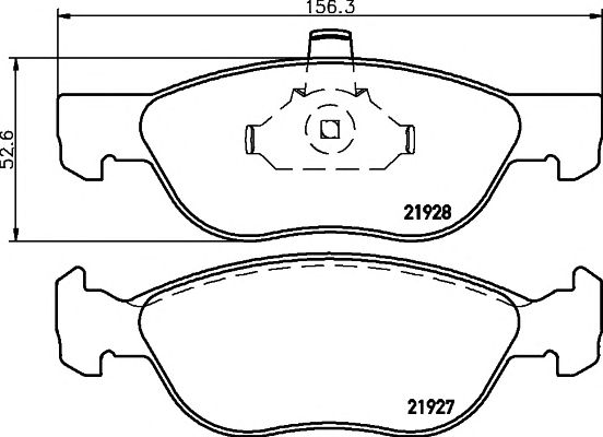 Set frana, frana disc