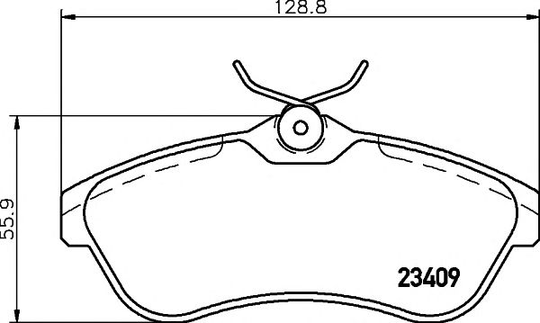 Set frana, frana disc