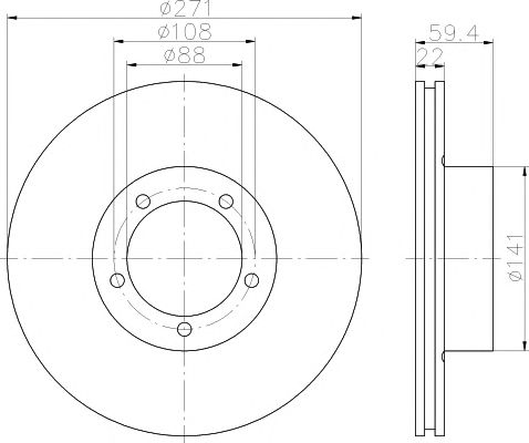 Disc frana