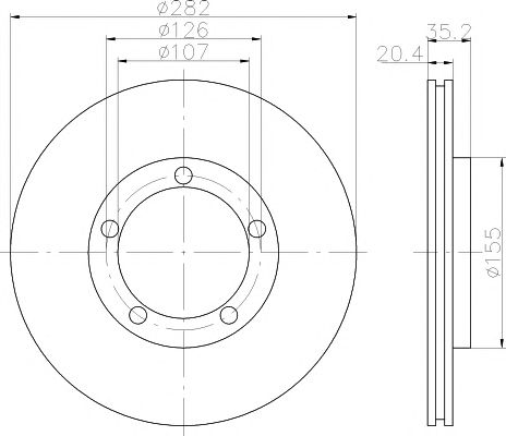 Disc frana