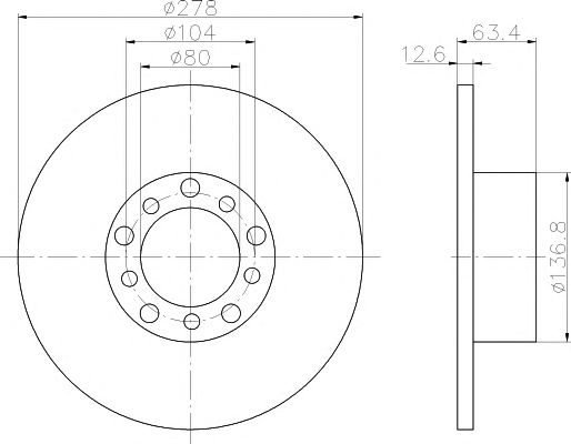 Disc frana