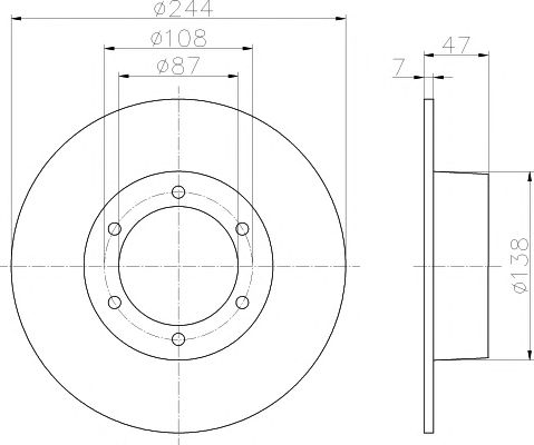 Disc frana