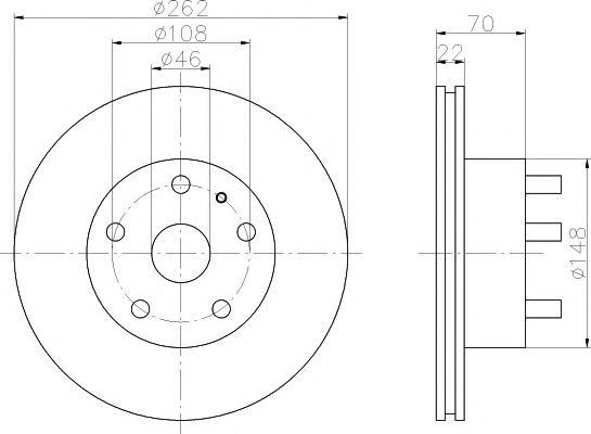 Disc frana