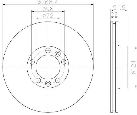 Disc frana