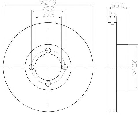 Disc frana