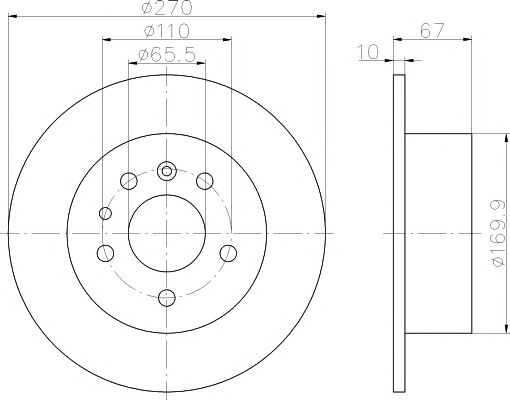 Disc frana