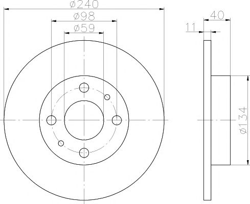 Disc frana