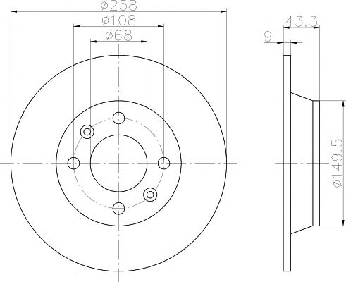 Disc frana