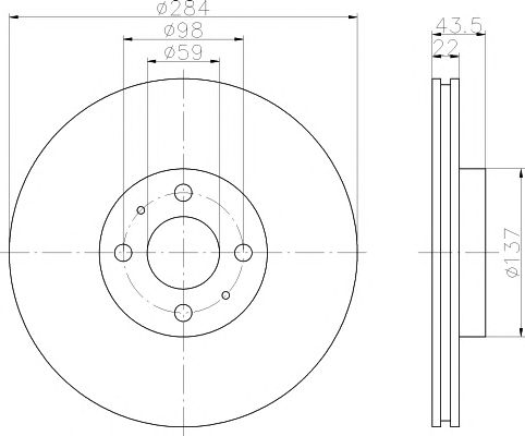 Disc frana