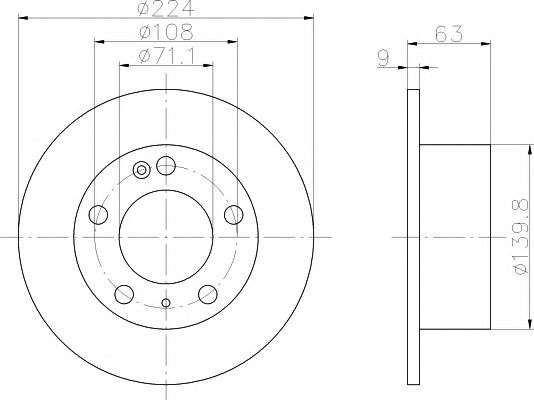 Disc frana