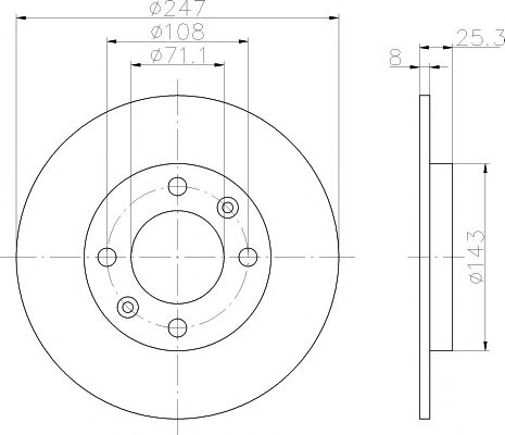 Disc frana