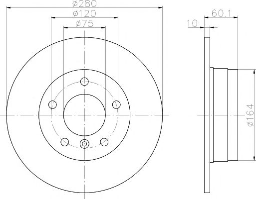 Disc frana BMW E36 90-/E46