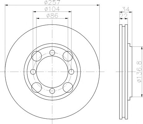 Disc frana