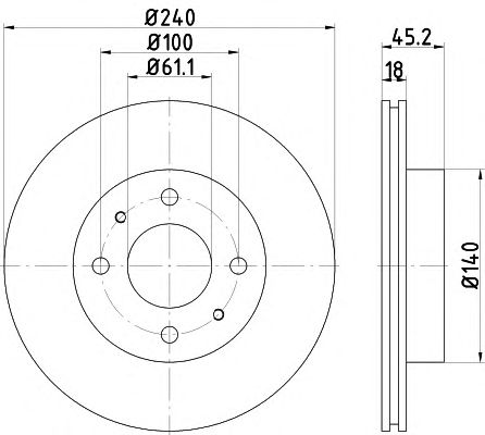 Disc frana