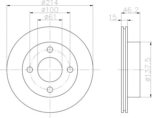 Disc frana